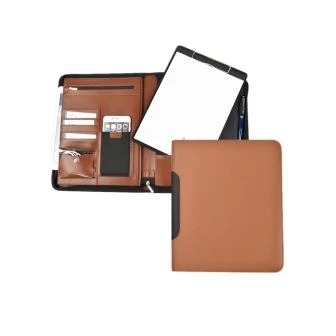 Padfolio Tshem Tawm Cov Lus Tshem Tawm Nrog Zippered